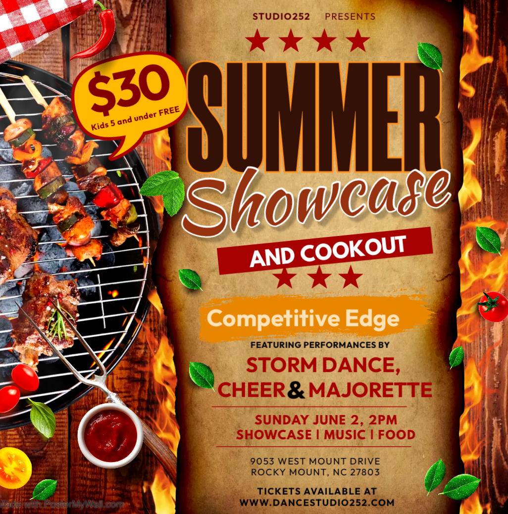 2024 Summer Showcase & Cookout